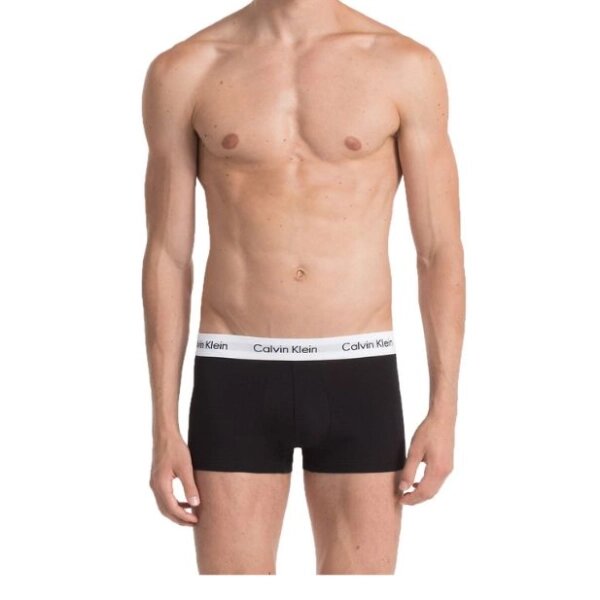 Ανδρικά Εσώρουχα CALVIN KLEIN U2664 Μαύρο Λευκό Γκρί - Image 2