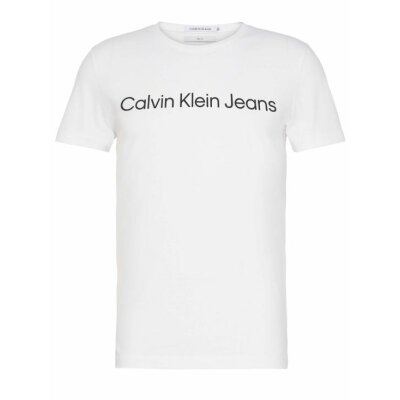 Ανδρική Μπλούζα CALVIN KLEIN J30J322552 Λευκό