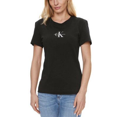 T-Shirt Monologo Slim Tee J20J222564 BEH ck black