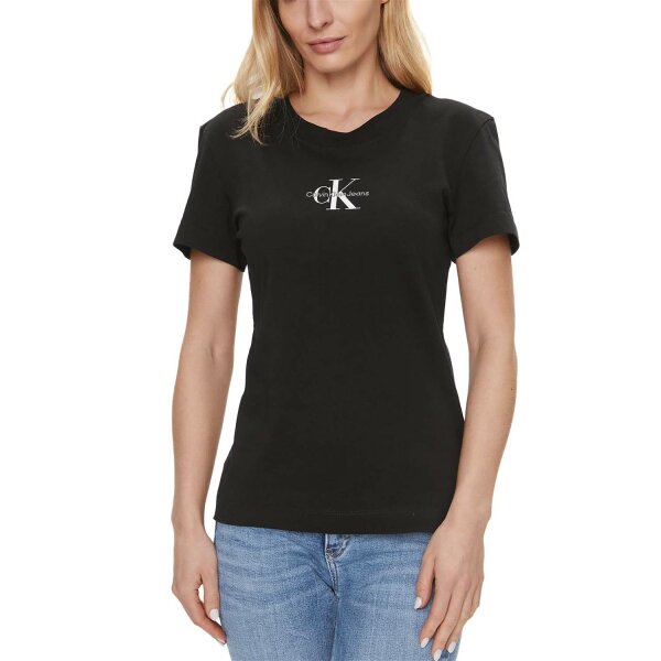 8720109042245_photo1 T-Shirt Monologo Slim Tee J20J222564 BEH ck black - Image 1