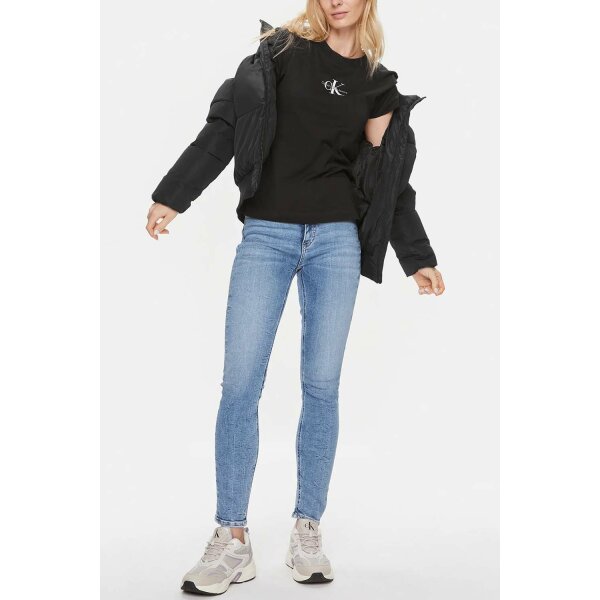 T-Shirt Monologo Slim Tee J20J222564 BEH ck black - Image 5