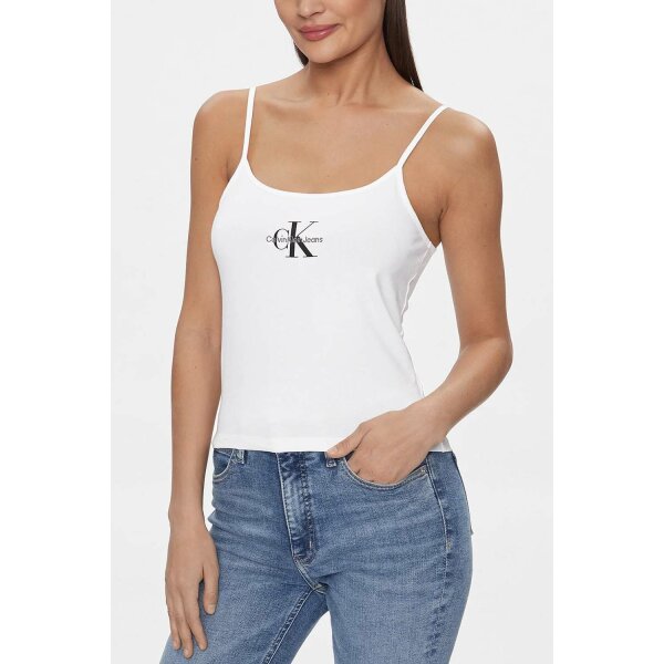 Top Monologo Strappy Tank J20J223105 YAF bright white - Image 2