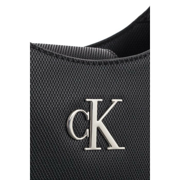 Γυναικεία Τσάντα Calvin Klein Minimal Monogram A Shoulder Bag Black K60K611820 BEH - Image 5