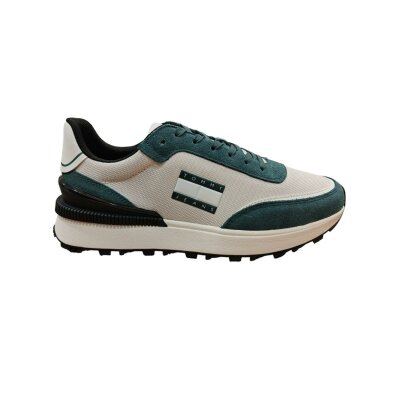 Ανδρικό Παπούτσι TOMMY JEANS TECHNICAL RUNNER EM0EM01265 Μπεζ Πράσινο