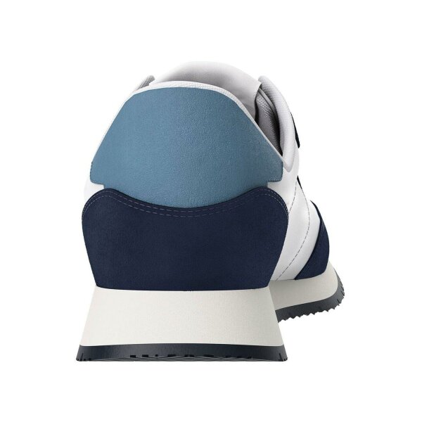 A12609_J8GjATCX Ανδρικό Παπούτσι TOMMY JEANS RUNNER EM0EM01351 Λευκό Μπλε - Image 2