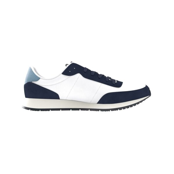 A12609_UqgYA10F Ανδρικό Παπούτσι TOMMY JEANS RUNNER EM0EM01351 Λευκό Μπλε - Image 4