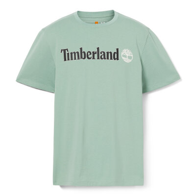 Ανδρική Μπλούζα TIMBERLAND LINEAR LOGO TB0A5UPQ Πράσινο