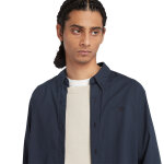 Ανδρικό Πουκάμισο TIMBERLAND POPLIN STRETCH TB0A6GRH Μπλε - Image 4