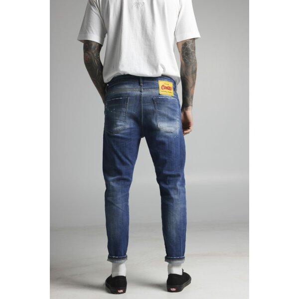APPIO 1 BACK Ανδρικό Παντελόνι Τζιν COZI JEANS 63-APPIO1 Μπλε Ανοιχτό - Image 2
