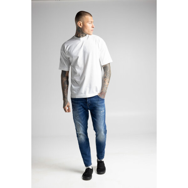 APPIO 1 & S24-22 WHITE Ανδρικό Παντελόνι Τζιν COZI JEANS 63-APPIO1 Μπλε Ανοιχτό - Image 1