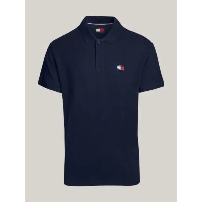 Ανδρική Μπλούζα POLO TOMMY JEANS REG BADGE DM0DM18314 Μπλέ