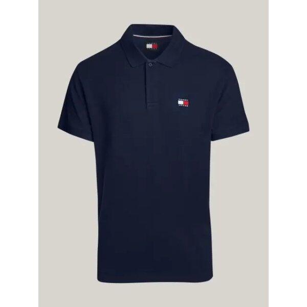 Ανδρική Μπλούζα POLO TOMMY JEANS REG BADGE  DM0DM18314 Μπλέ - Image 1