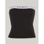 ΓΥΝΑΙΚΕΙΑ ΜΠΛΟΥΖΑ TAPING TUBE TOP BLACK TOMMY JEANS DW0DW17889-BDS - Image 4