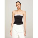 ΓΥΝΑΙΚΕΙΑ ΜΠΛΟΥΖΑ TAPING TUBE TOP BLACK TOMMY JEANS DW0DW17889-BDS