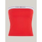 ΓΥΝΑΙΚΕΙΑ ΜΠΛΟΥΖΑ TAPING TUBE TOP RED TOMMY JEANS DW0DW17889-XNL