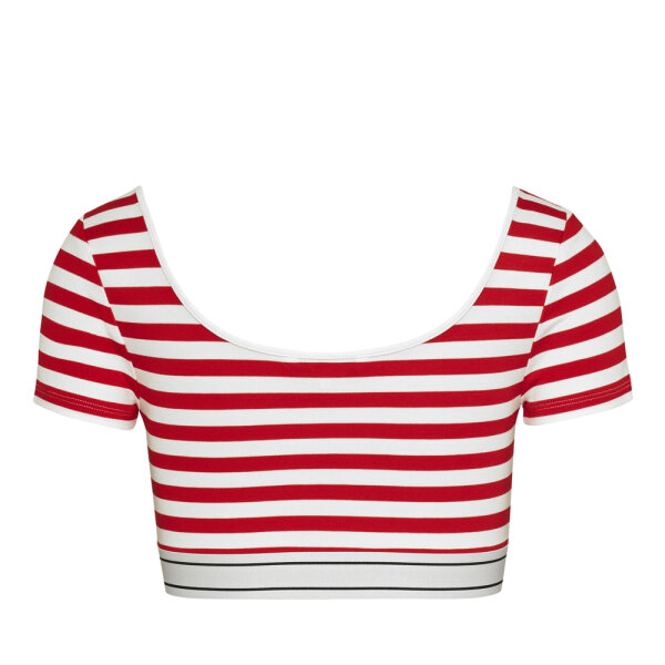 ΓΥΝΑΙΚΕΙΟ TAPING TOP DEEP CRIMSON MULTI TOMMY JEANS DW0DW17891 XNL - Image 2