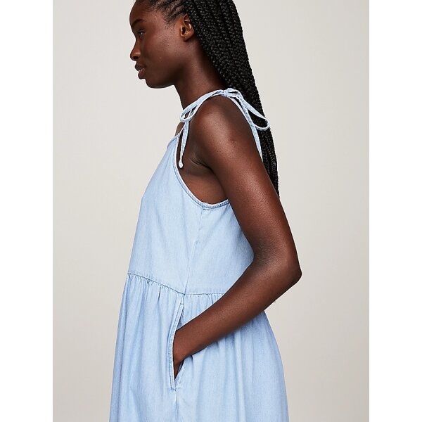 DW0DW17933_1A5_alternate1 ΓΥΝΑΙΚΕΙΟ ΦΟΡΕΜΑ TJW CHAMBRAY  DRESS TOMMY JEANS DW0DW17933-1A5 - Image 2