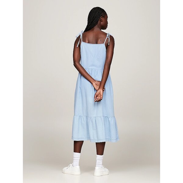 DW0DW17933_1A5_alternate3 ΓΥΝΑΙΚΕΙΟ ΦΟΡΕΜΑ TJW CHAMBRAY  DRESS TOMMY JEANS DW0DW17933-1A5 - Image 4