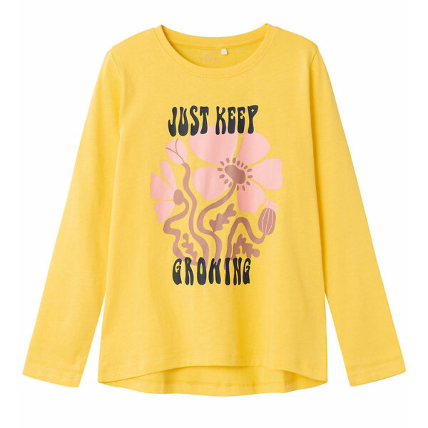 GB585 ΠΑΙΔΙΚΗ ΜΠΛΟΥΖΑ ΚΙΤΡΙΝΗ ΜΕ ΤΥΠΩΜΑ ΚΟΡΙΤΣΙ NAME IT 13224950 - Image 1