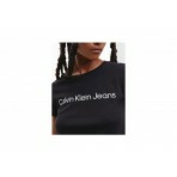 ΓΥΝΑΙΚΕΙΑ ΜΠΛΟΥΖΑ ΜΑΥΡΗ CALVIN KLEIN J20J220253-BEH - Image 2