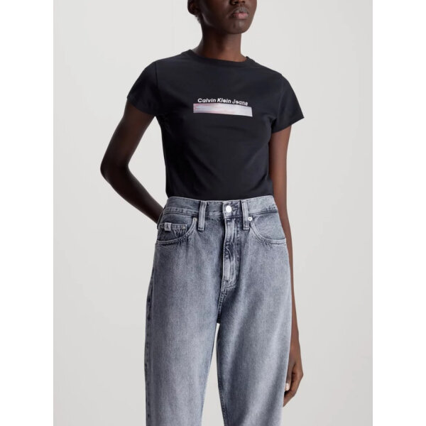 J20J223167-BEH-01 Γυναικεία Μπλούζα Μαύρη Calvin Klein Jeans J20J223167-ΒΕΗ - Image 2