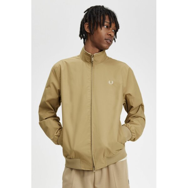 J2660_363_V2_Q124_ED2 Ανδρικό Μπουφάν FRED PERRY BRENTHAM JACKET J2660 Μπεζ - Image 3