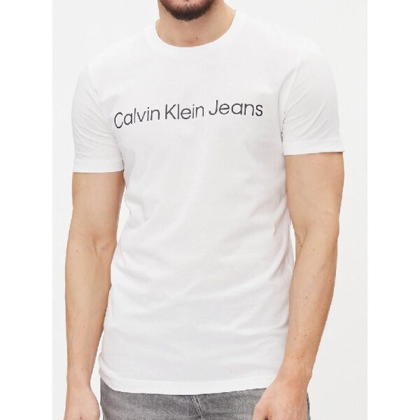 J30J322552-YAF-01 Ανδρική Μπλούζα CALVIN KLEIN J30J322552 Λευκό - Image 3