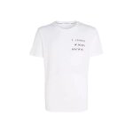 Ανδρική Μπλούζα CALVIN KLEIN STACKED J30J325189 Λευκό