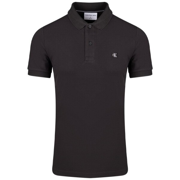 J30J325269 BEH _1_-1000x1000 Ανδρική Μπλούζα POLO CALVIN KLEIN J30J325269 Μαύρο - Image 1