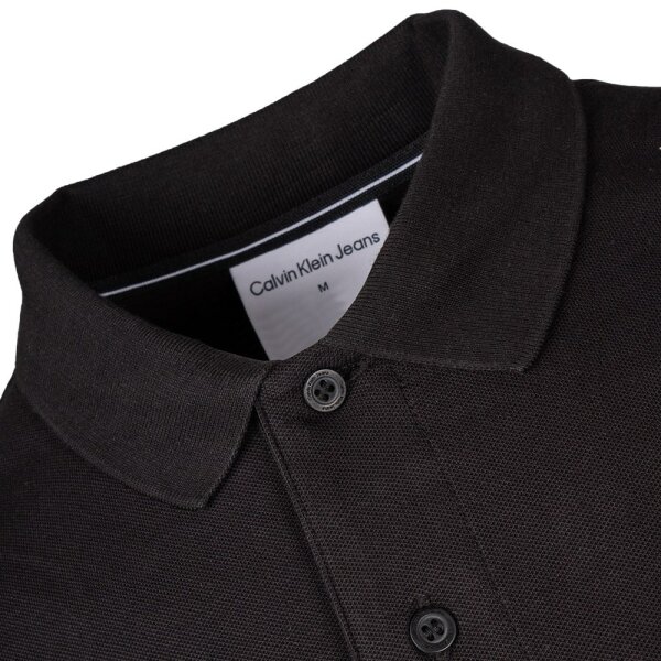 J30J325269 BEH _5_-1000x1000 Ανδρική Μπλούζα POLO CALVIN KLEIN J30J325269 Μαύρο - Image 3