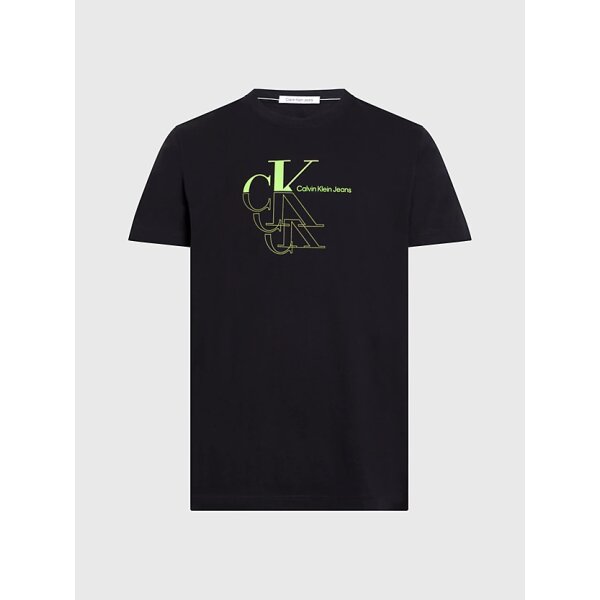 J30J325352_BEH_alternate4 Ανδρική Μπλούζα CALVIN KLEIN MONOGRAM J30J325352 Μαύρο - Image 1