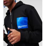 Ανδρική Ζακέτα KARL LAGERFELD 325D1803 REGULAR ZIP Μαύρο - Image 2