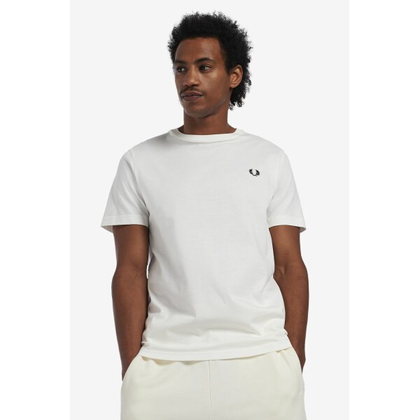 Ανδρική Μπλούζα CREW NECK FRED PERRY M1600 Εκρού - Image 2