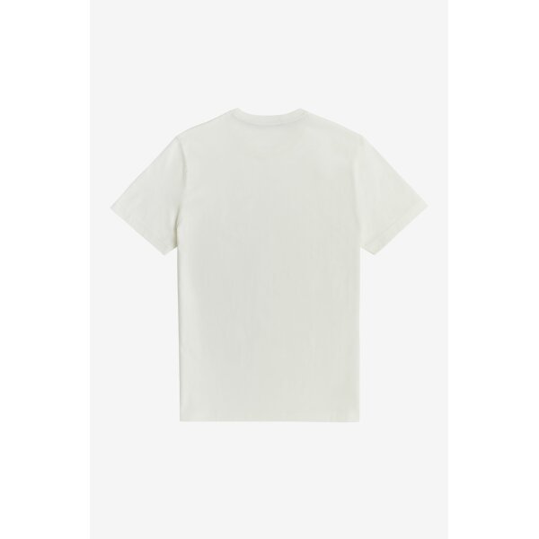 Ανδρική Μπλούζα CREW NECK FRED PERRY M1600 Εκρού - Image 3