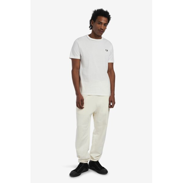 Ανδρική Μπλούζα CREW NECK FRED PERRY M1600 Εκρού - Image 4