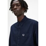 Ανδρικό Πουκάμισο OXFORD FRED PERRY M5516 Μπλε - Image 5