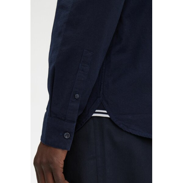 Ανδρικό Πουκάμισο OXFORD FRED PERRY M5516 Μπλε - Image 6