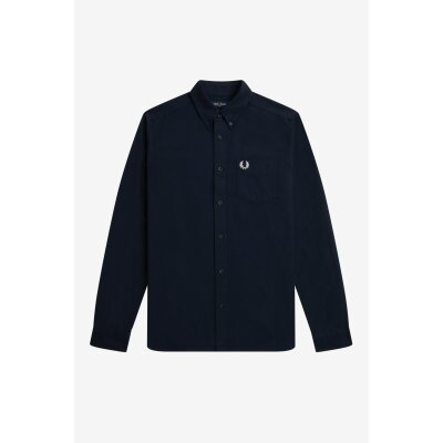 Ανδρικό Πουκάμισο OXFORD FRED PERRY M5516 Μπλε