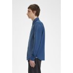 Ανδρικό Πουκάμισο OXFORD FRED PERRY M5516 Γαλάζιο - Image 6
