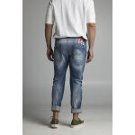 Ανδρικό Παντελόνι Τζιν COZI JEANS 63-MAGGIO 4 Μπλε - Image 2