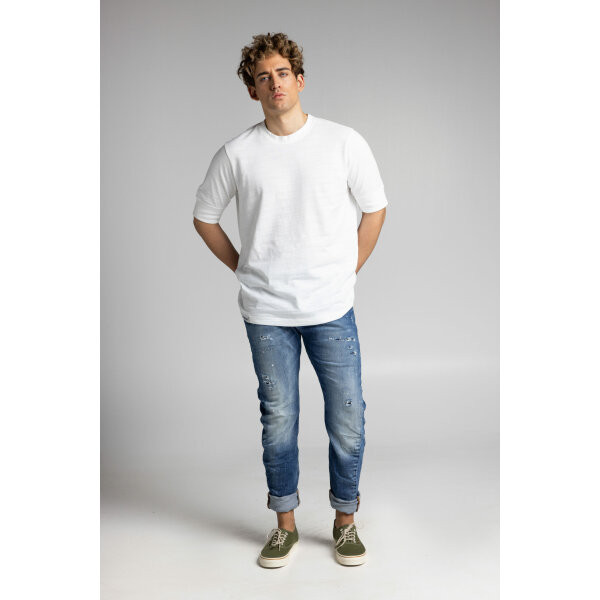 MAGGIO 4 & S24-50 WHITE Ανδρικό Παντελόνι Τζιν COZI JEANS 63-MAGGIO 4  Μπλε - Image 1