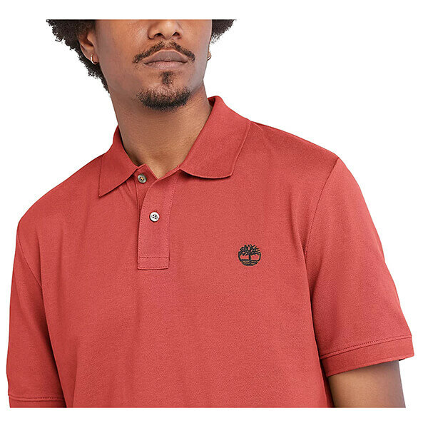 PL3.122242283_2 Ανδρικό POLO TIMBERLAND MILLERS RIVER TB0A26N4 Κοραλί - Image 3