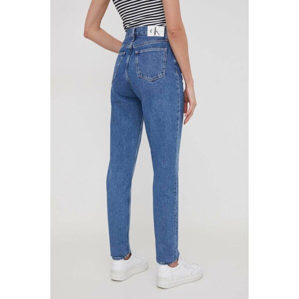 SS24-SJD0IP-55J_F3 Γυναικέιο Τζιν παντελονι Calvin Klein Jeans mom J20J222766 - Image 3