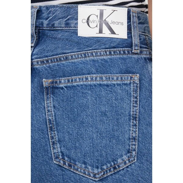 SS24-SJD0IP-55J_F4 Γυναικέιο Τζιν παντελονι Calvin Klein Jeans mom J20J222766 - Image 4