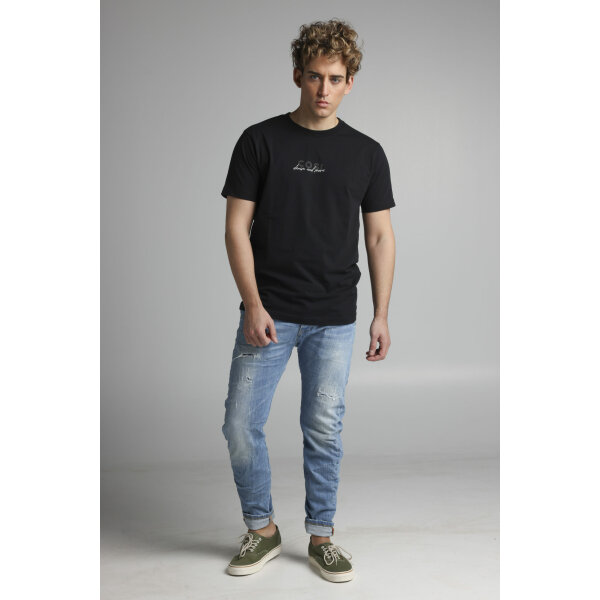 TIAGO 4 & S24-14 BLACK Ανδρικό Παντελόνι Τζιν COZI JEANS 63-TIAGO 4 Μπλε ξεθωριασμένο - Image 1