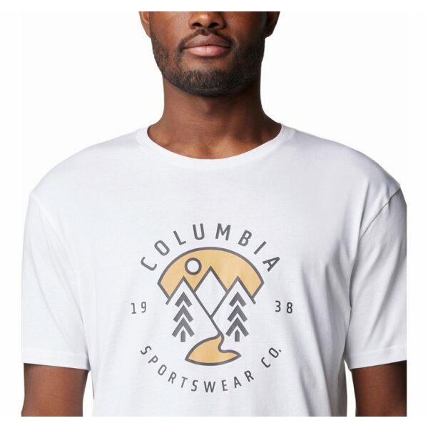 andriki-blouza-rapid-ridge-graphic-tee-normal (2) Ανδρική Μπλούζα COLUMBIA RABIT RID  1888813 Λευκό - Image 1