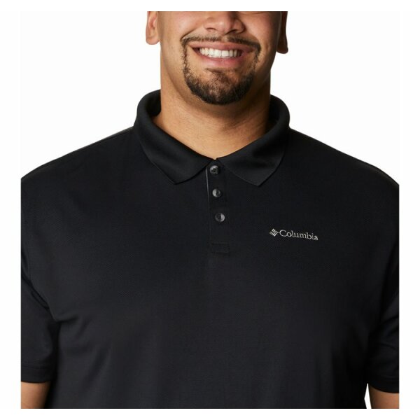Ανδρικό POLO COLUMBIA PLUS SIZE UTILIZE AS0126 Μαύρο - Image 2
