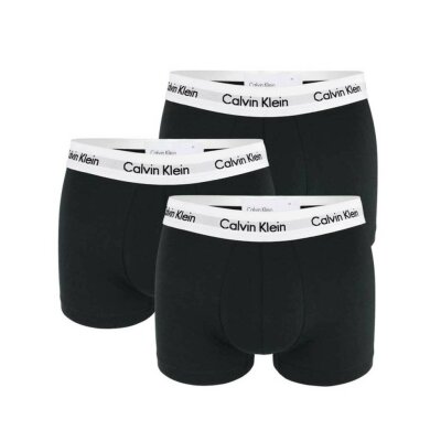 Ανδρικά εσώρουχα CALVIN KLEIN 3 PACK U2664G Mαύρο Λευκό