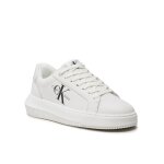 Γυναικείο Παπούτσι Chunky Cupsole Laceup Mon Lth Wn YW0YW00823 Λευκό CALVIN KLEIN JEANS - Image 6