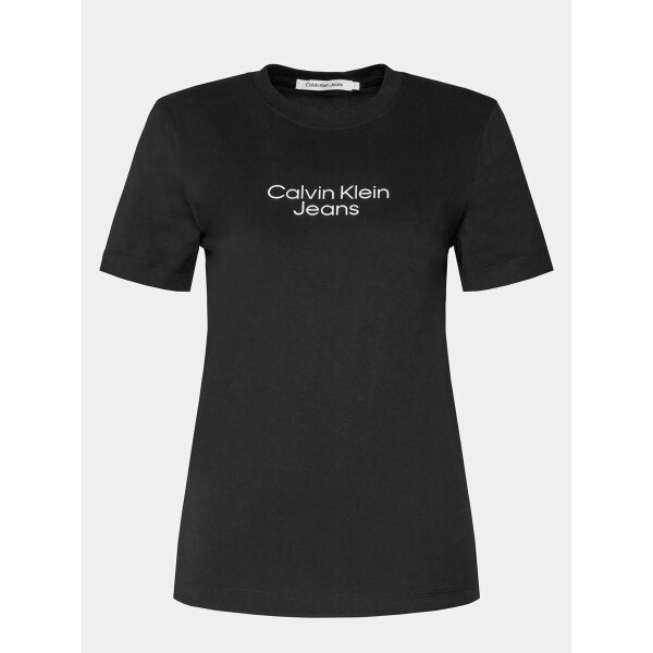 calvin-klein-jeans-t-shirt-institutional-j20j223222-mauro-regular-fit-0000303426439 (5) Γυναικεία Μπλούζα Μαύρη Calvin Klein Jeans J20J223222-BEH - Image 1